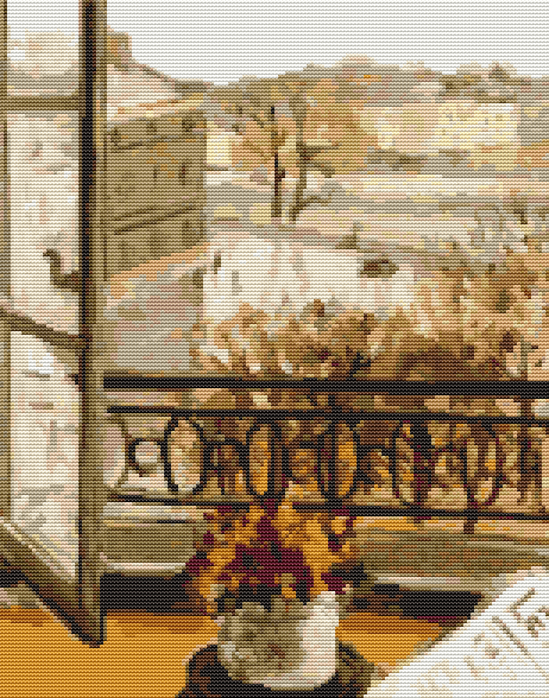 Flowers in the Window Cross Stitch Kit - Premium Cross Stitch Kit - Theodor Pallady