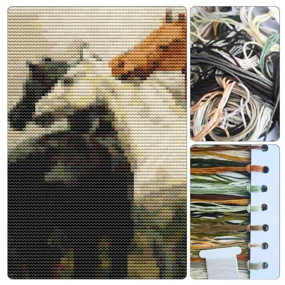 They'll Want Us Again Cross Stitch Kit (Partial Artwork) - Premium Cross Stitch Kit - Alfred William Strutt