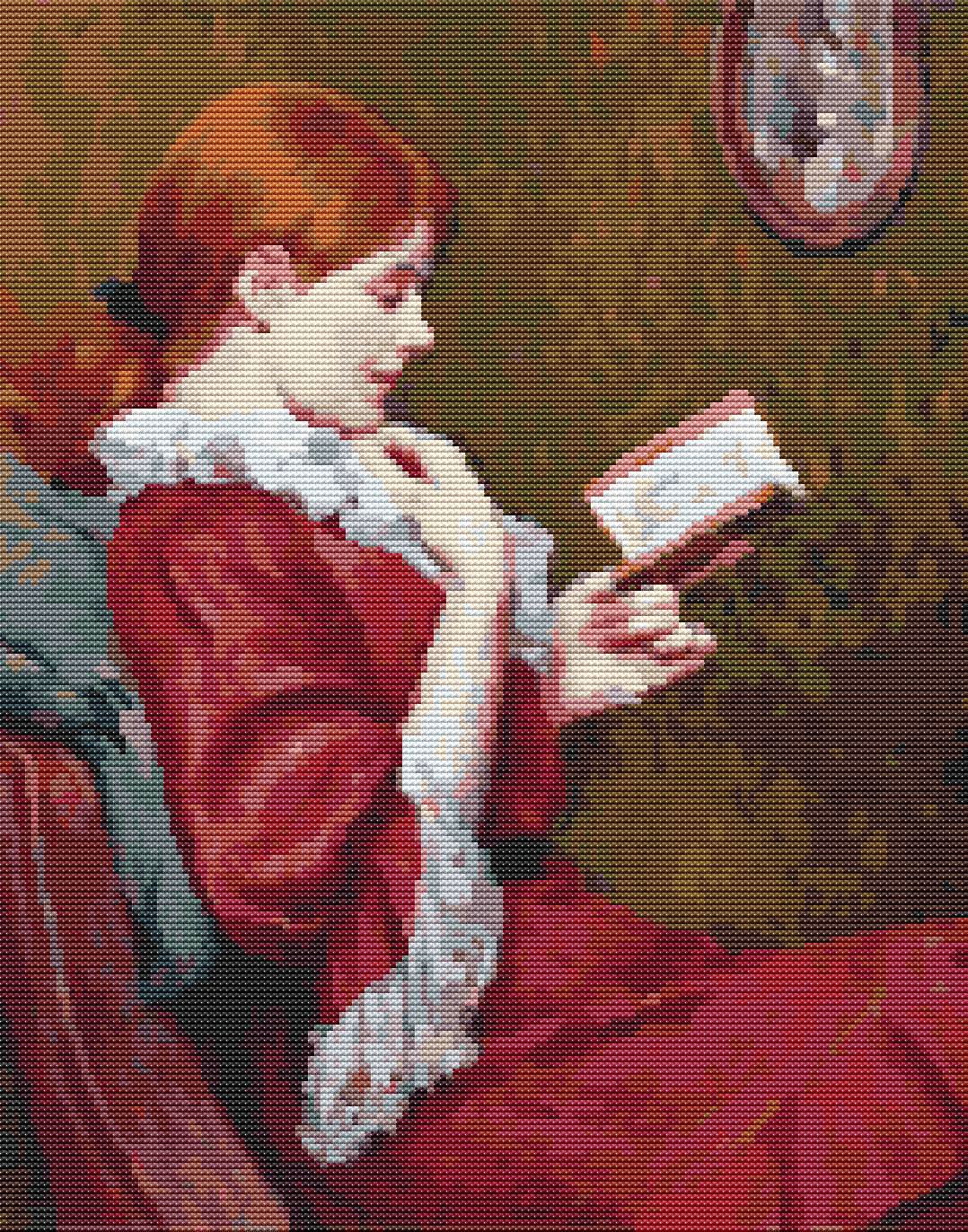 The Good Book Cross Stitch Pattern - Premium Cross Stitch Pattern - Federico Zandomeneghi