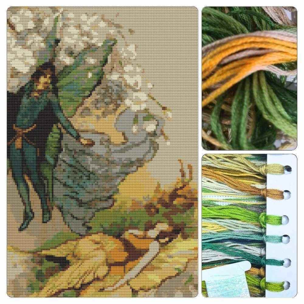 Wake When Some Vile Thing is Nearby Cross Stitch Kit - Premium Cross Stitch Kit - Warwick Goble