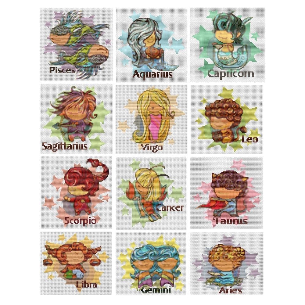 Leo Counted Cross Stitch Kit The Art of Stitch