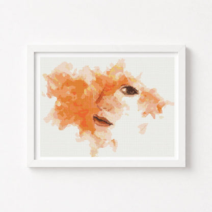 The Elements Series: Fire Cross Stitch Kit - Premium Cross Stitch Kit - The Art of Stitch