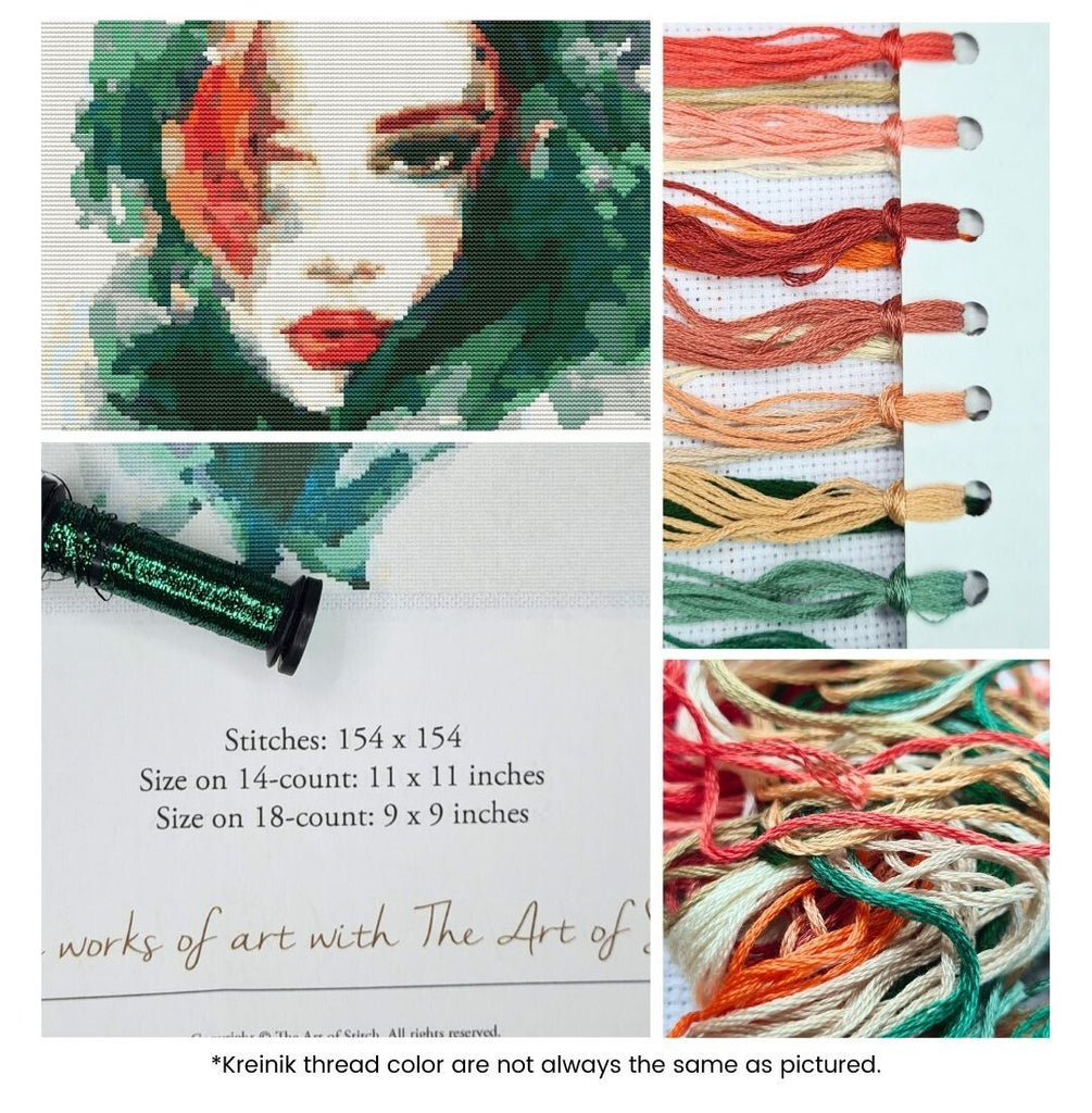 The Elements: Earth Counted Cross Stitch Kit The Art of Stitch