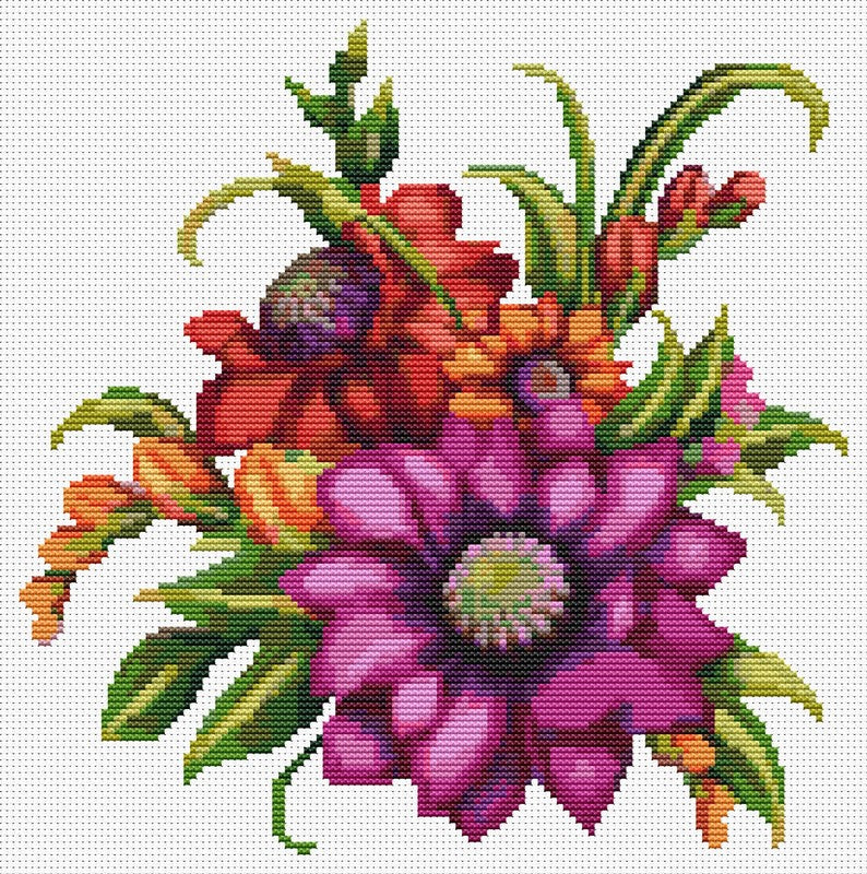 Serenade Counted Cross Stitch Pattern The Art of Stitch