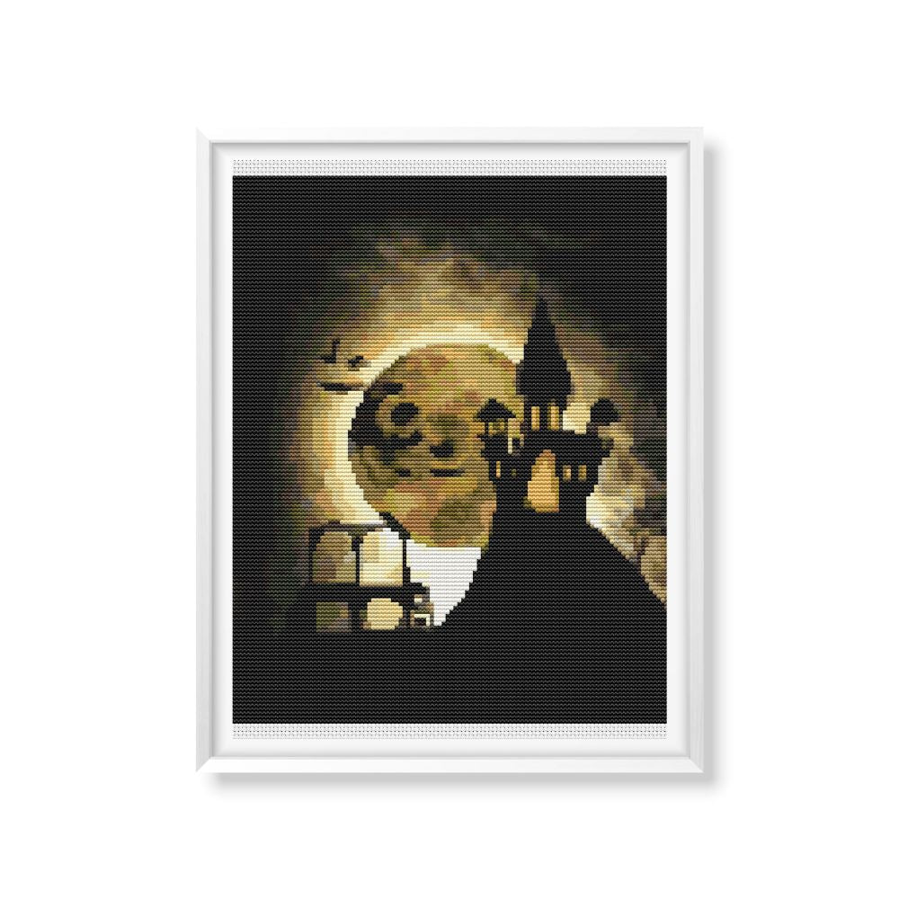 Halloween Night Counted Cross Stitch Pattern The Art of Stitch