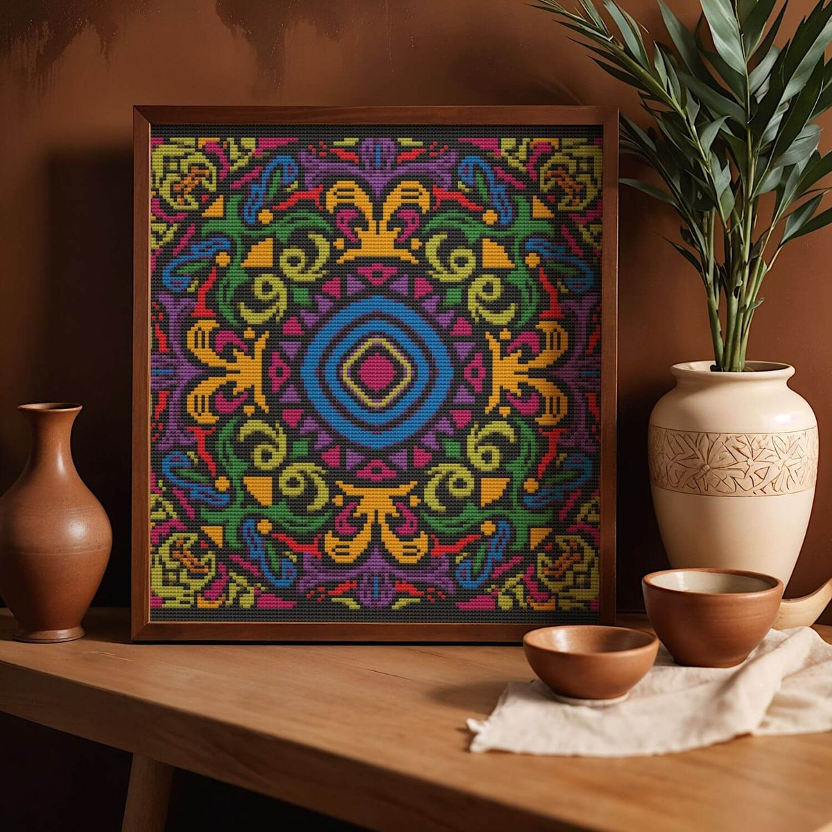 Mandala Series: Medley Cross Stitch Pattern - Premium Cross Stitch Pattern - The Art of Stitch
