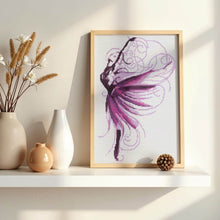Violet Cross Stitch Pattern - Premium Cross Stitch Pattern - The Art of Stitch