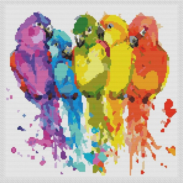Friendship Counted Cross Stitch Pattern The Art of Stitch