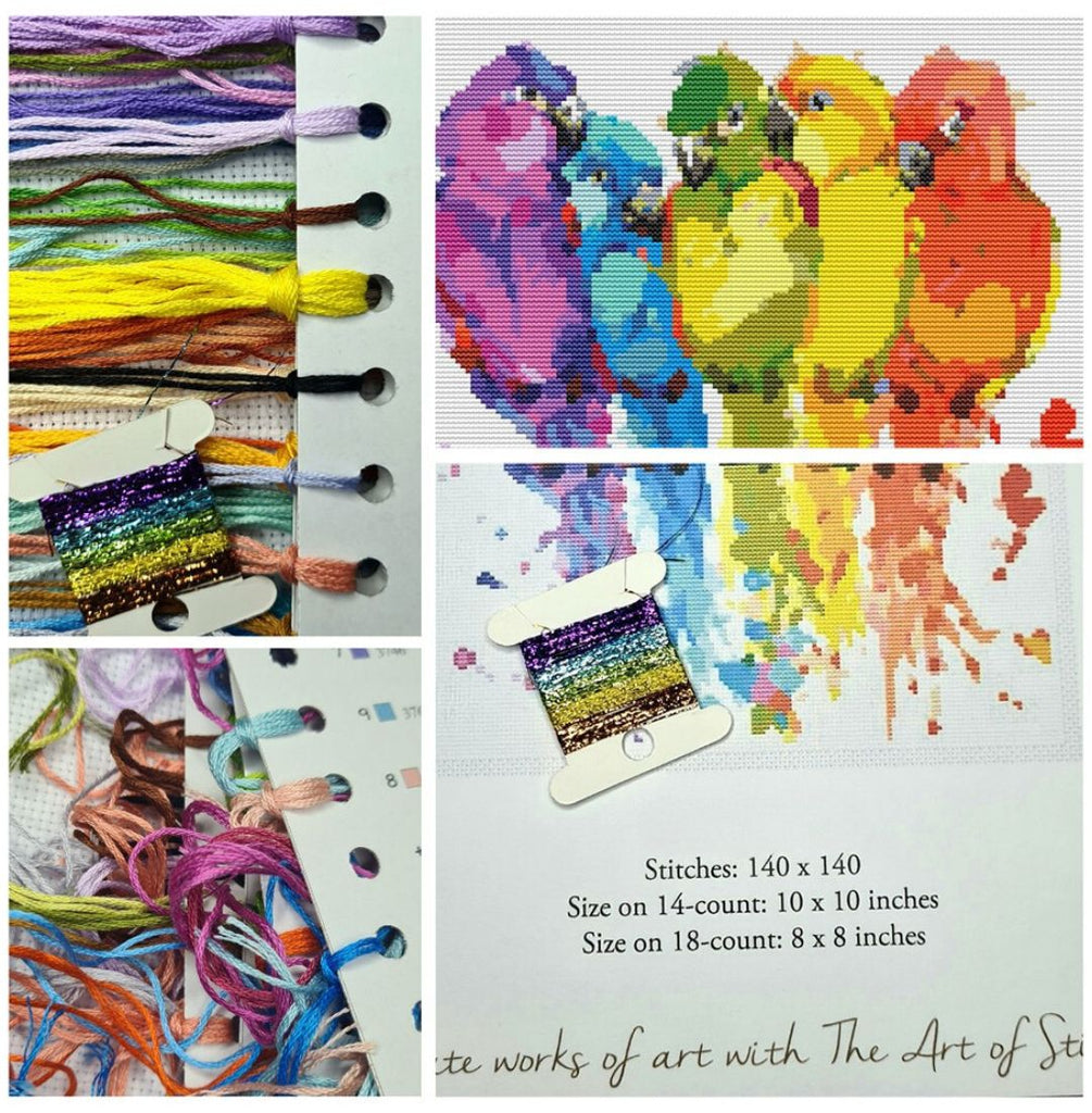 Friendship Counted Cross Stitch Kit The Art of Stitch