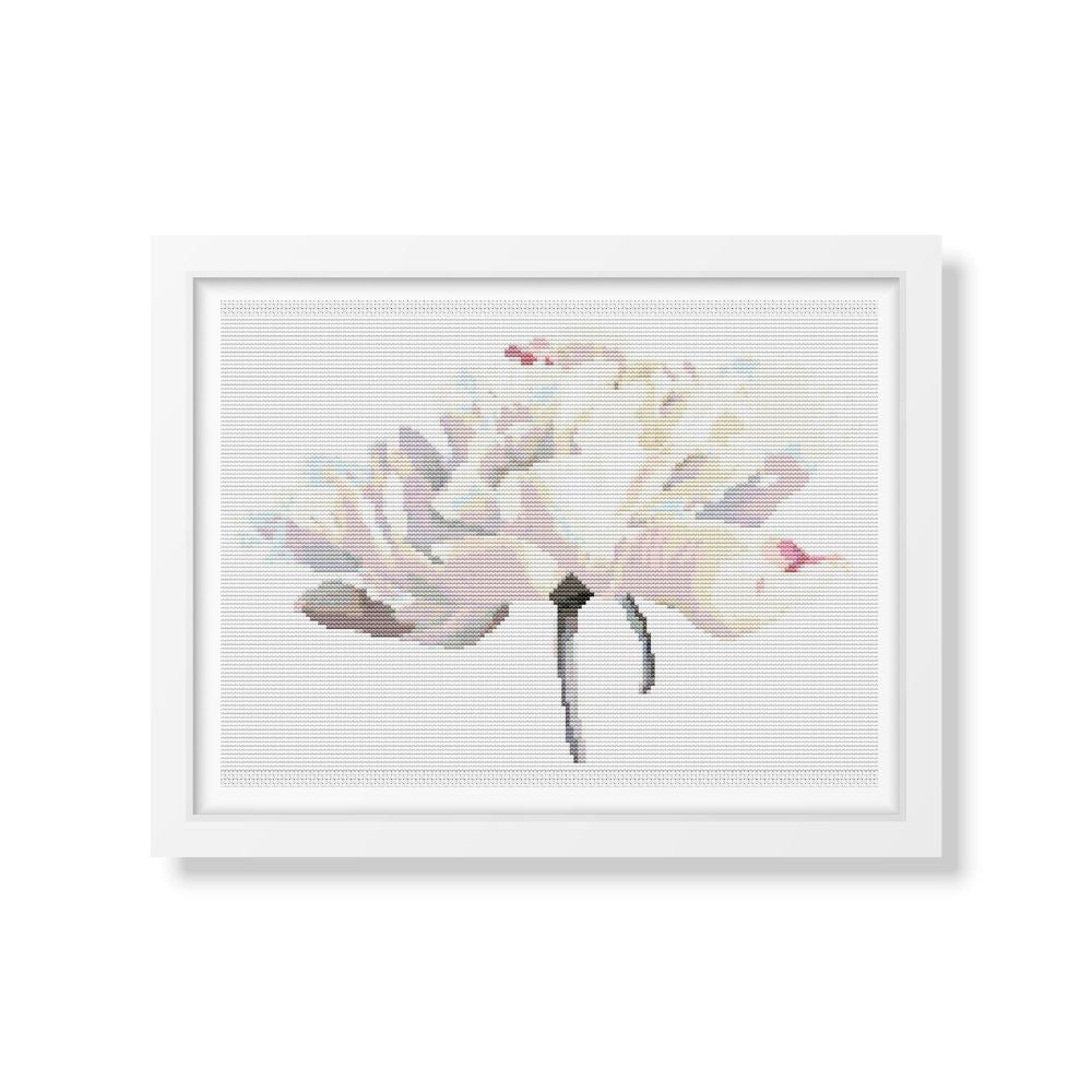 White Tulips Counted Cross Stitch Pattern The Art of Stitch