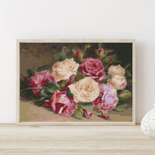 Bed of Roses Cross Stitch Pattern - Premium Cross Stitch Pattern - The Art of Stitch