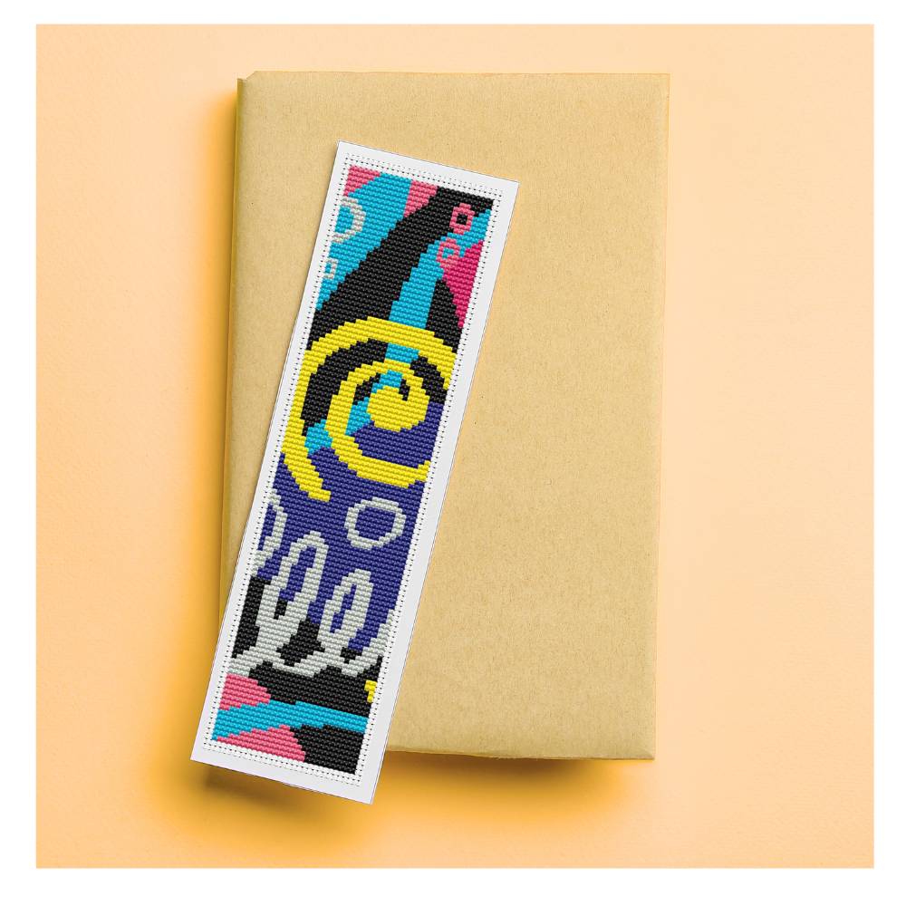 Disco Bookmark Counted Cross Stitch Kit The Art of Stitch