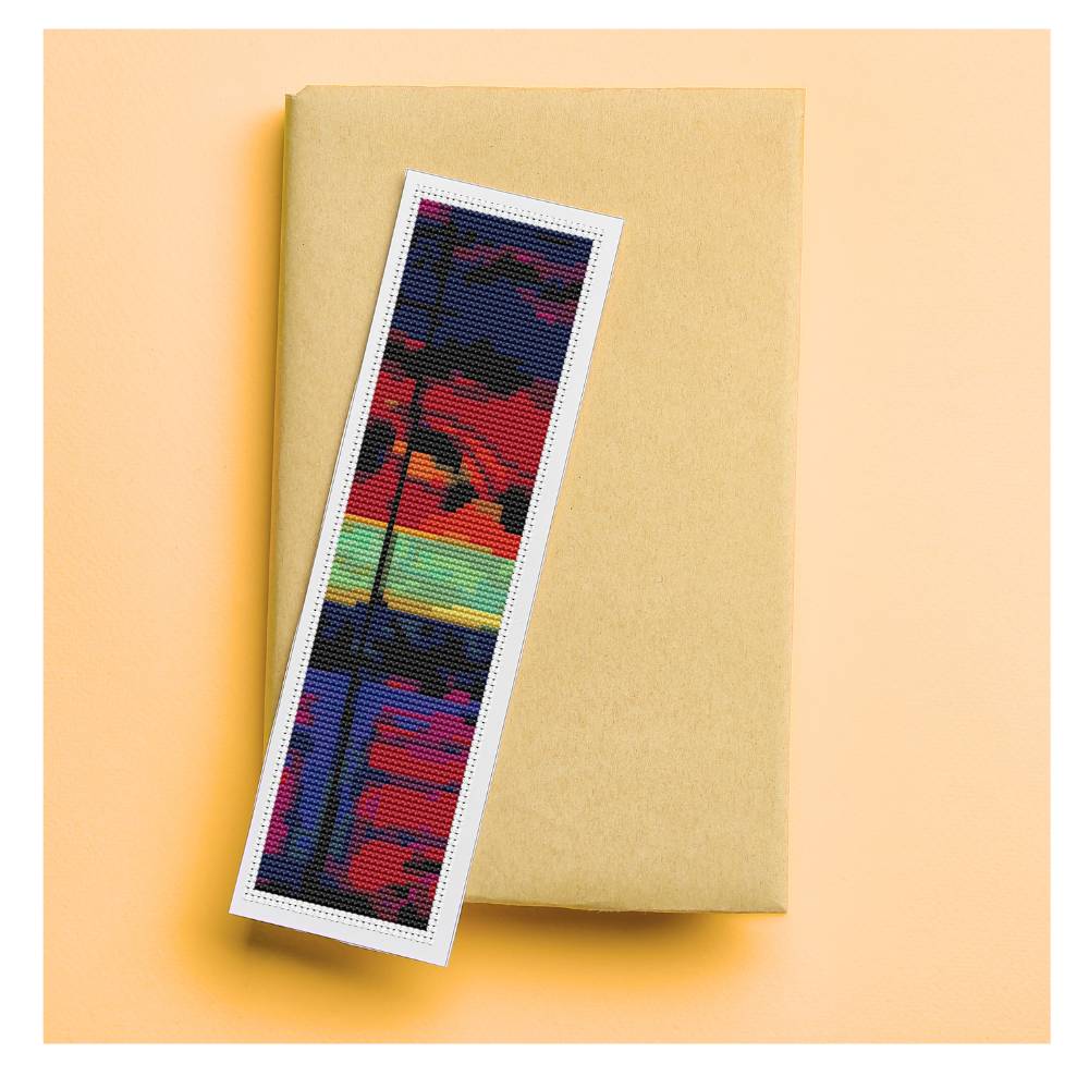 At Sunset Bookmark Counted Cross Stitch Kit Arkady Alexandrovich Rylov
