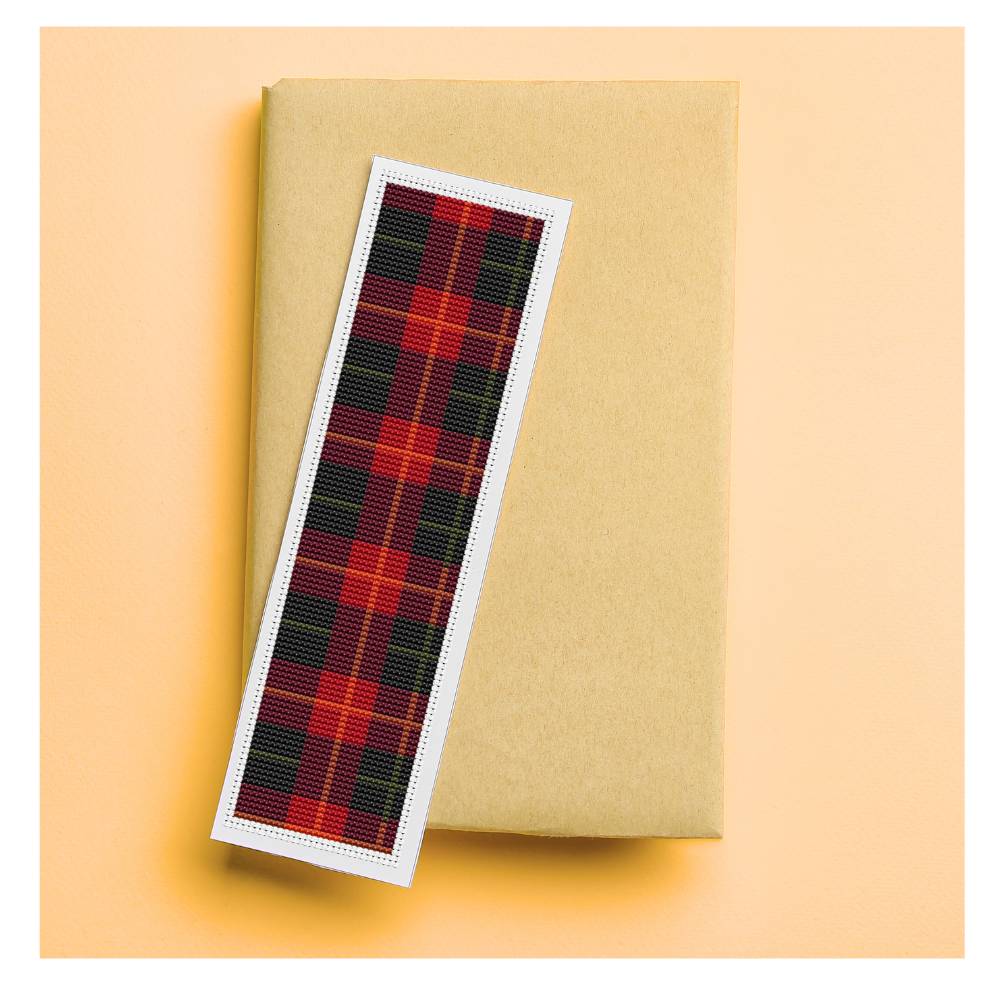 So Plaid Bookmark Counted Cross Stitch Kit The Art of Stitch