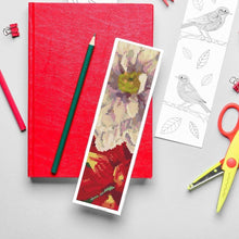 Japan Dahlia Bookmark Cross Stitch Kit - Bookmark Cross Stitch Kit - Tanigami Konan