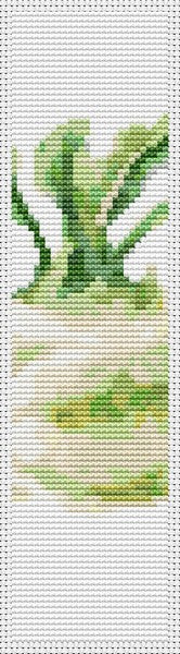 A Side of Turnip Bookmark Counted Cross Stitch Kit The Art of Stitch