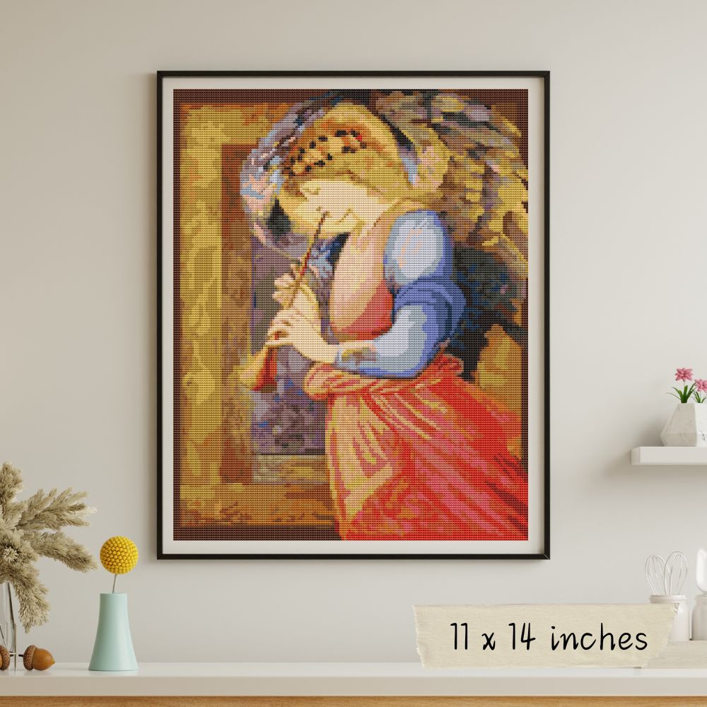 Angel Counted Cross Stitch Kit Sir Edward Burne-Jones