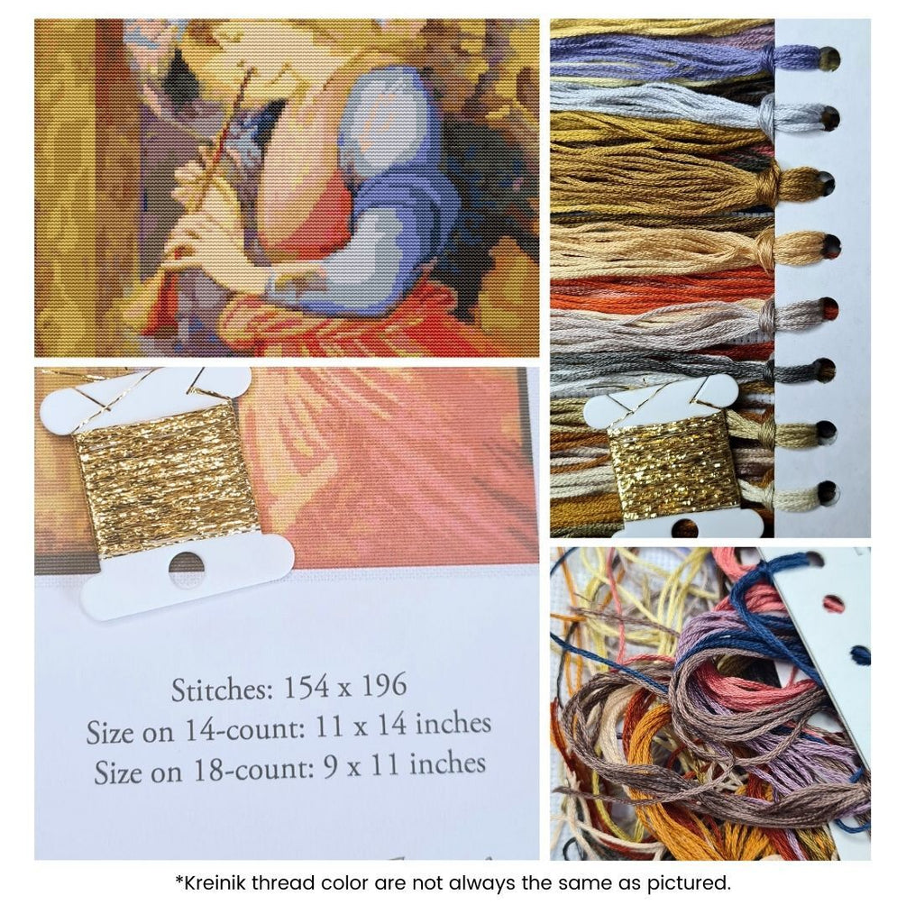 Angel Counted Cross Stitch Kit Sir Edward Burne-Jones