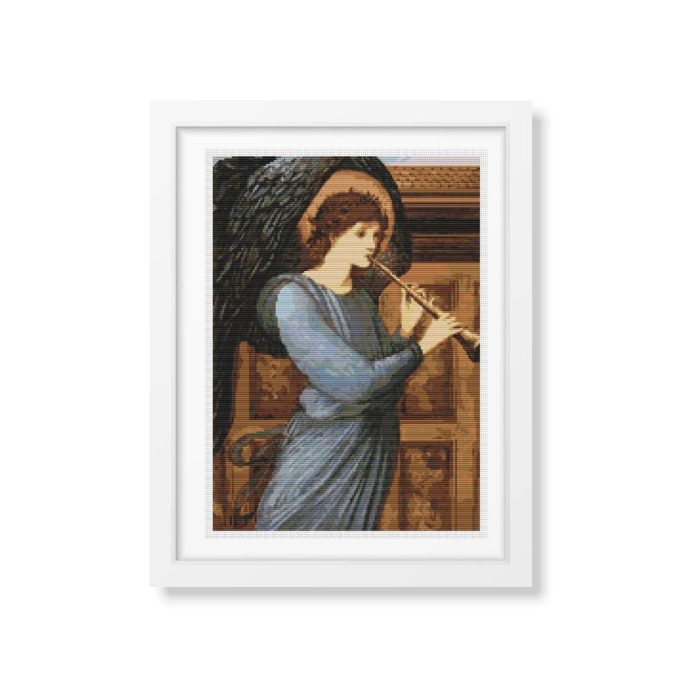 The Angel Counted Cross Stitch Kit Sir Edward Burne-Jones