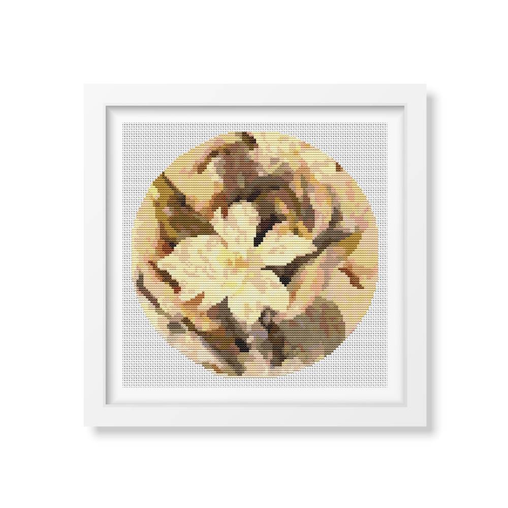 Flower Circle Counted Cross Stitch Pattern Charles Demuth