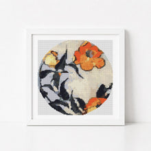 Poppies Circular Cross Stitch Kit - Circular Cross Stitch Kit - Katsushika Hokusai