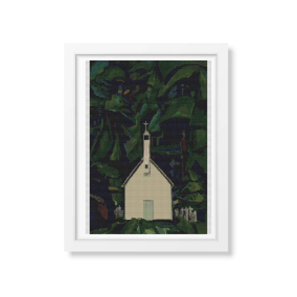 Indian Church Counted Cross Stitch Kit Emily Carr