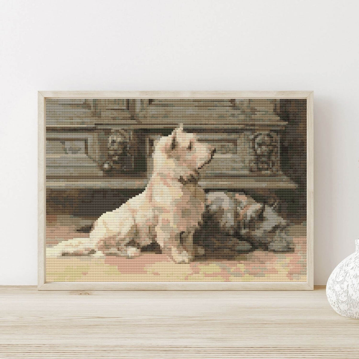 West Highland Terrier Cross Stitch Pattern - Premium Cross Stitch Pattern - Herbert Dicksee