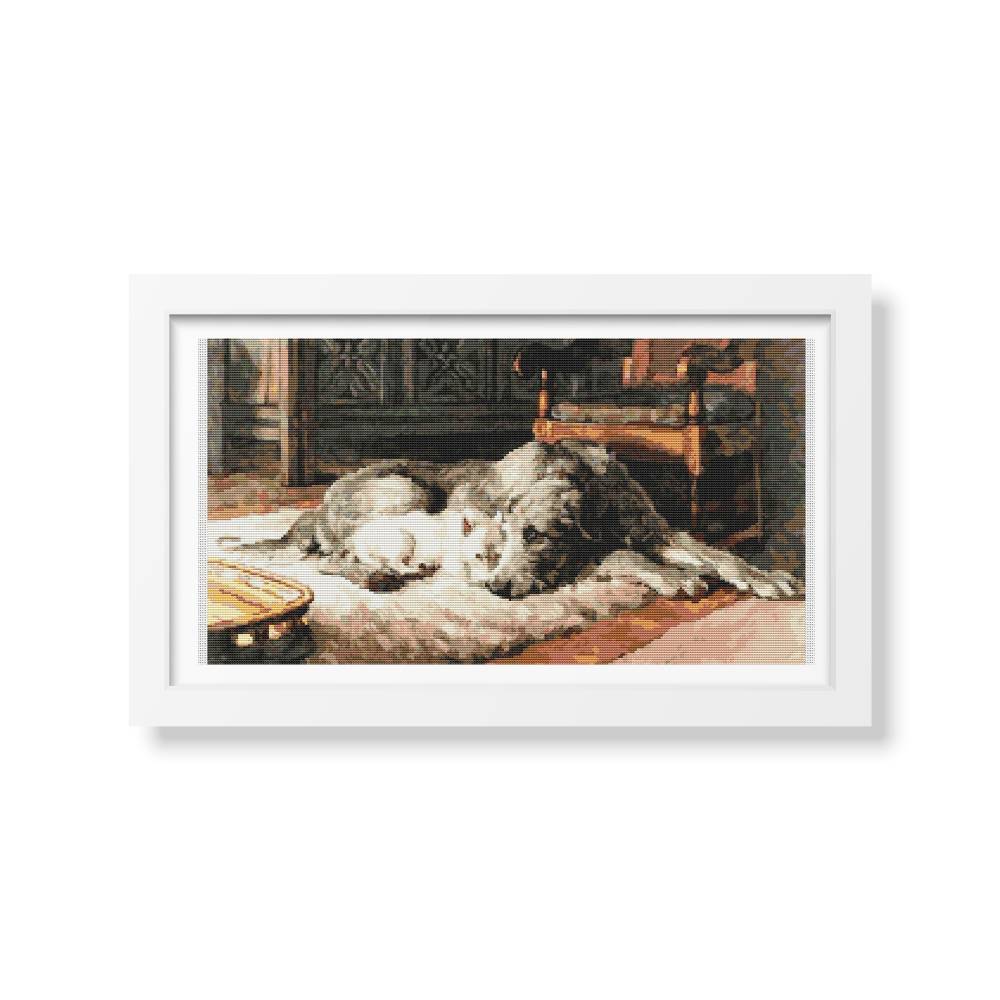 Comrades Counted Cross Stitch Kit Herbert Dicksee