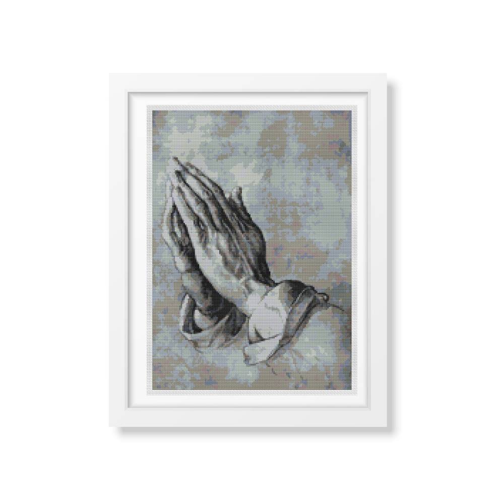Praying Hands Counted Cross Stitch Pattern Albrecht Durer