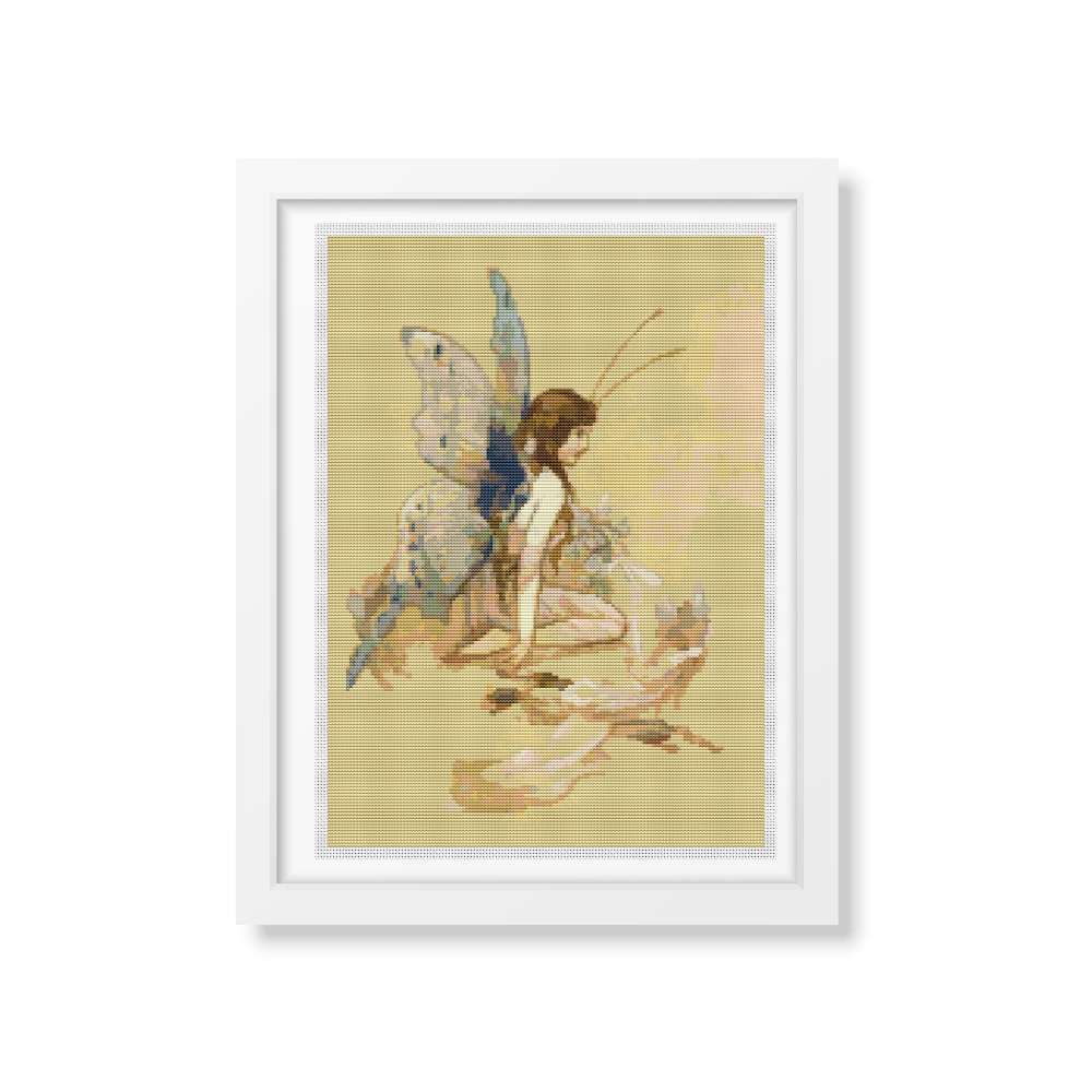 The Water Babies Counted Cross Stitch Pattern Warwick Goble