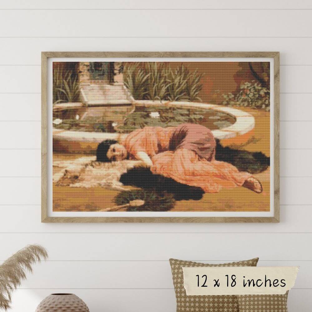 Sweet Nothings Cross Stitch Kit - Premium Cross Stitch Kit - John William Godward