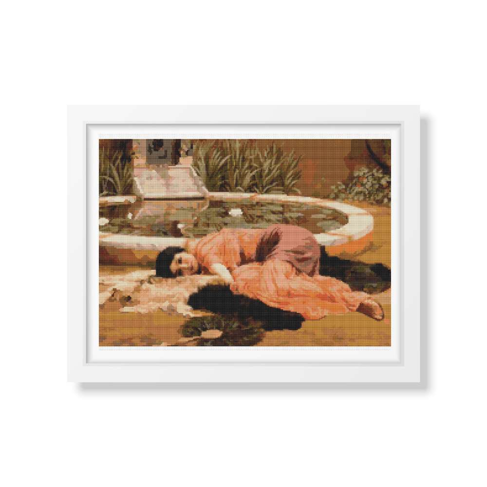 Sweet Nothings Counted Cross Stitch Pattern John William Godward