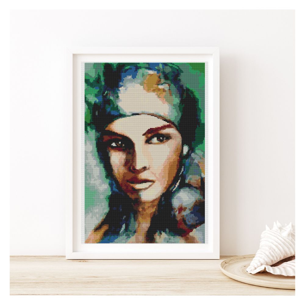 Gypsy Woman Counted Cross Stitch Kit The Art of Stitch