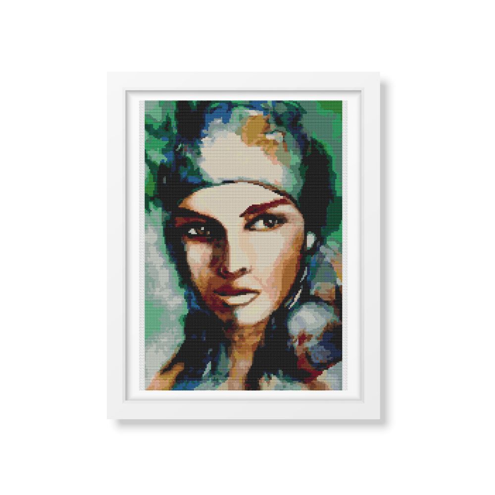 Gypsy Woman Counted Cross Stitch Kit The Art of Stitch