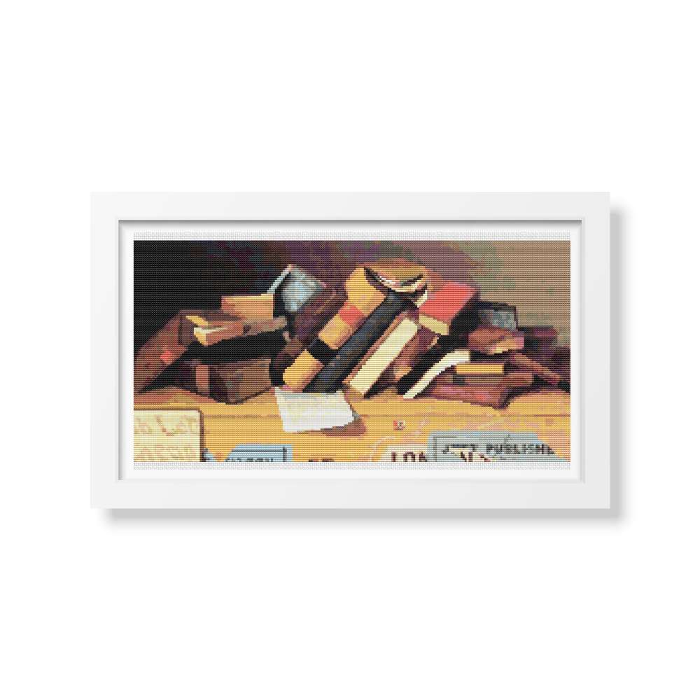 Job Lot Cheap Counted Cross Stitch Pattern William Michael Hartnett