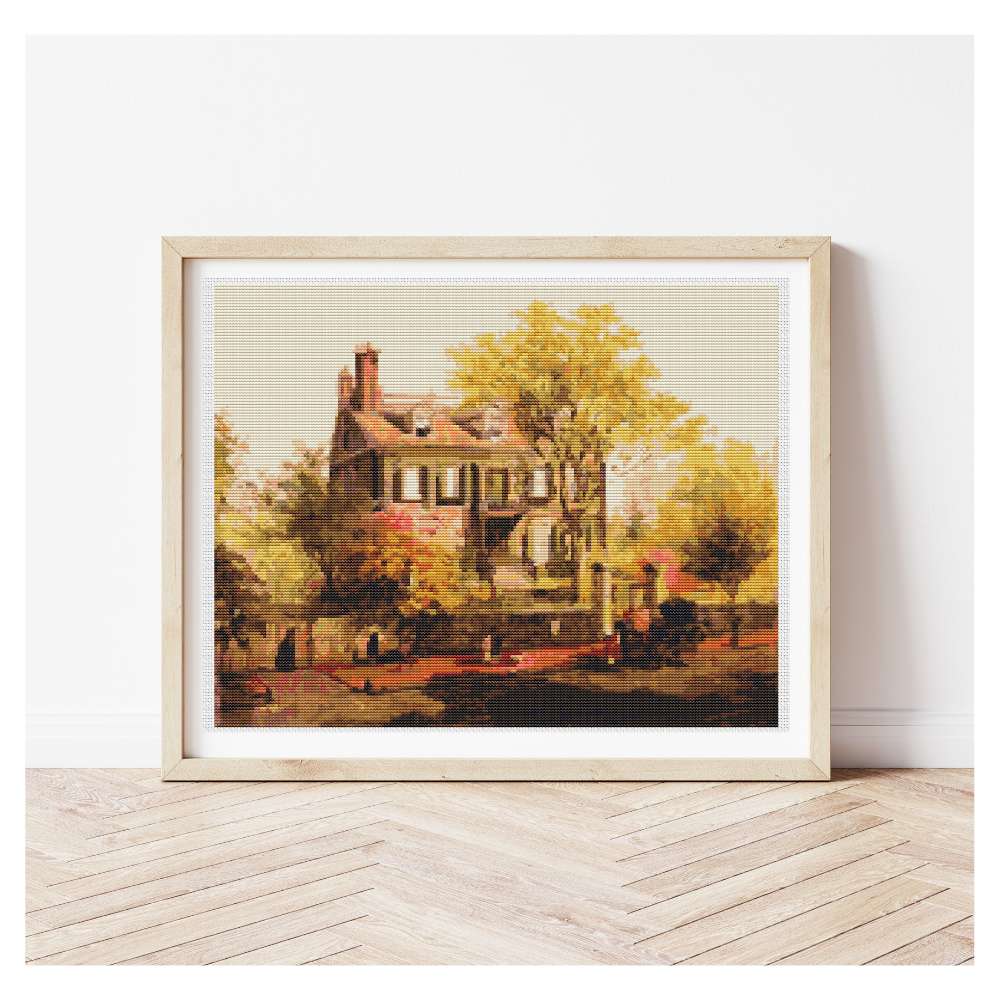 John Hancock's House Counted Cross Stitch Kit Edward Lamson Henry