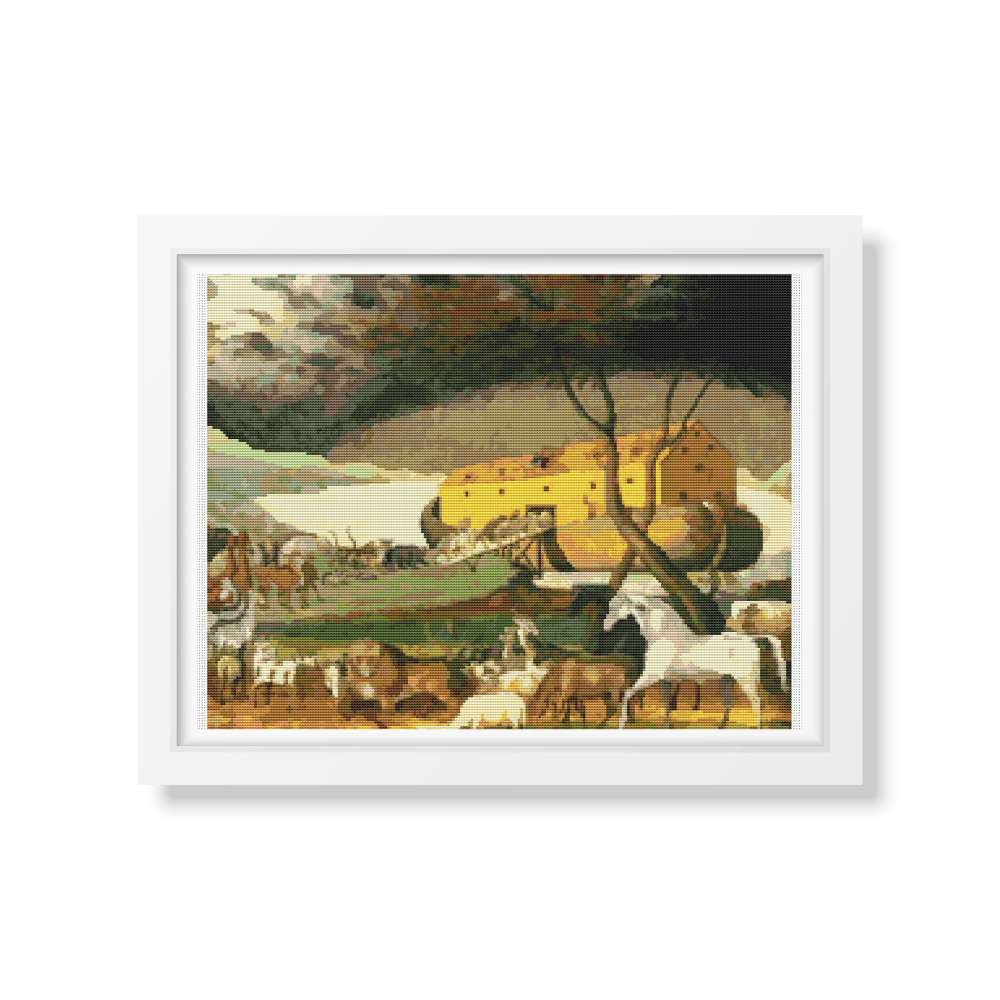 Noah's Ark Counted Cross Stitch Pattern Edward Hicks