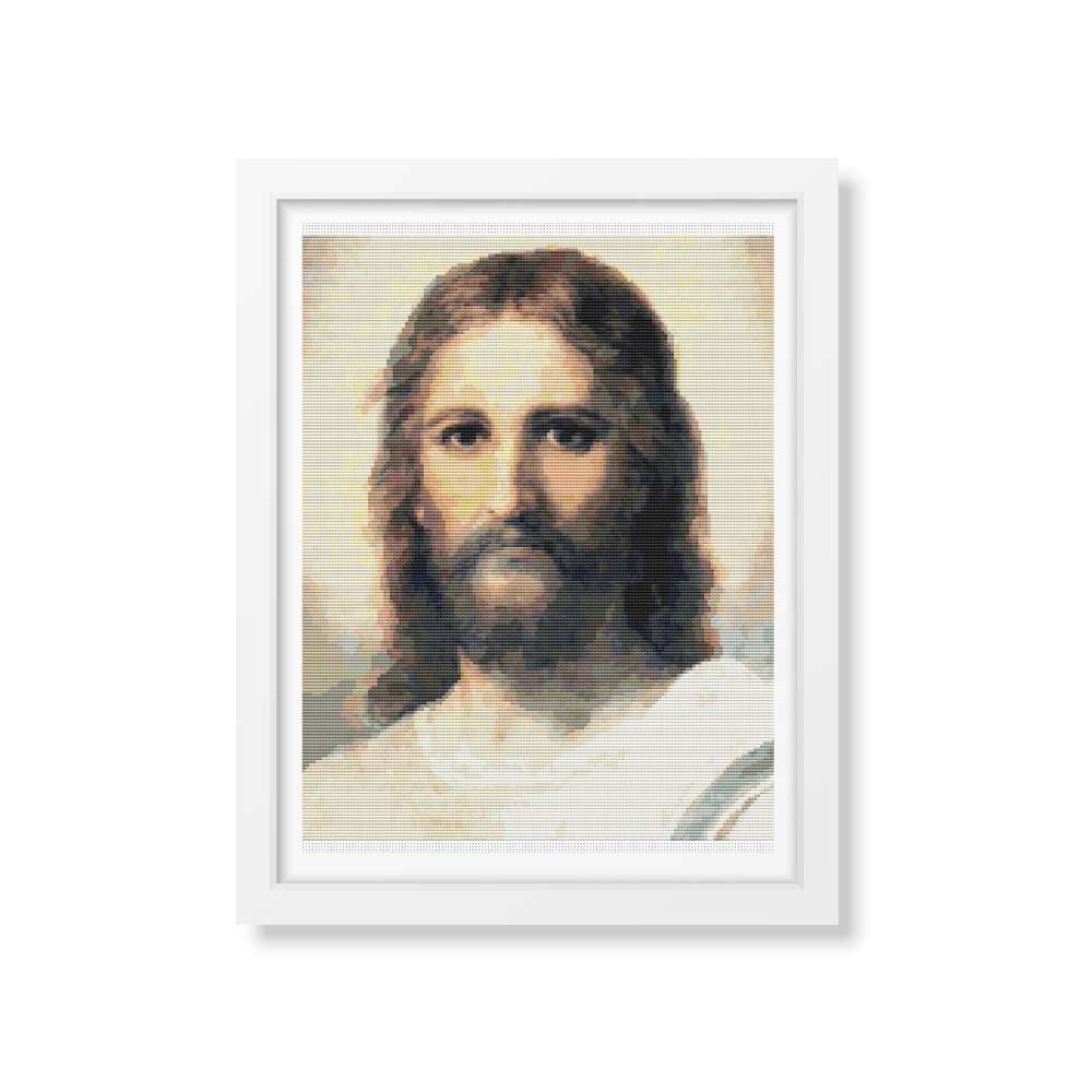 Jesus Counted Cross Stitch Pattern Heinrich Hofmann