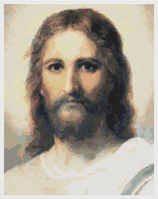 Jesus Counted Cross Stitch Kit Heinrich Hofmann