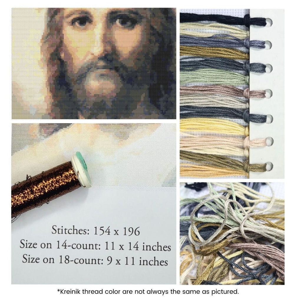 Jesus Counted Cross Stitch Kit Heinrich Hofmann