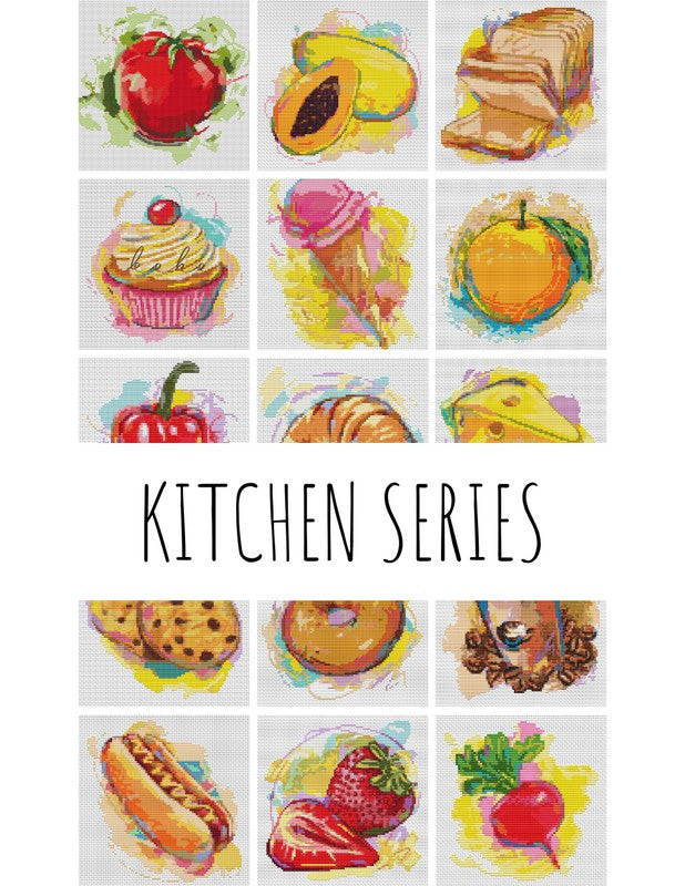 Kitchen Series Cross Stitch Pattern The Art of Stitch