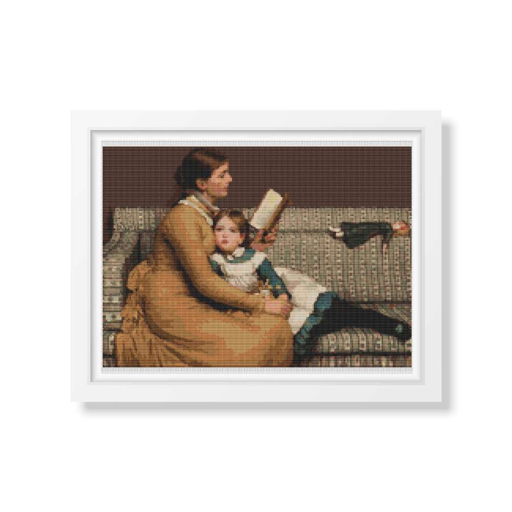 Alice in Wonderland Counted Cross Stitch Pattern G.D. Leslie