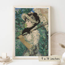 Jeanne Cross Stitch Pattern - Premium Cross Stitch Pattern - Edouard Manet