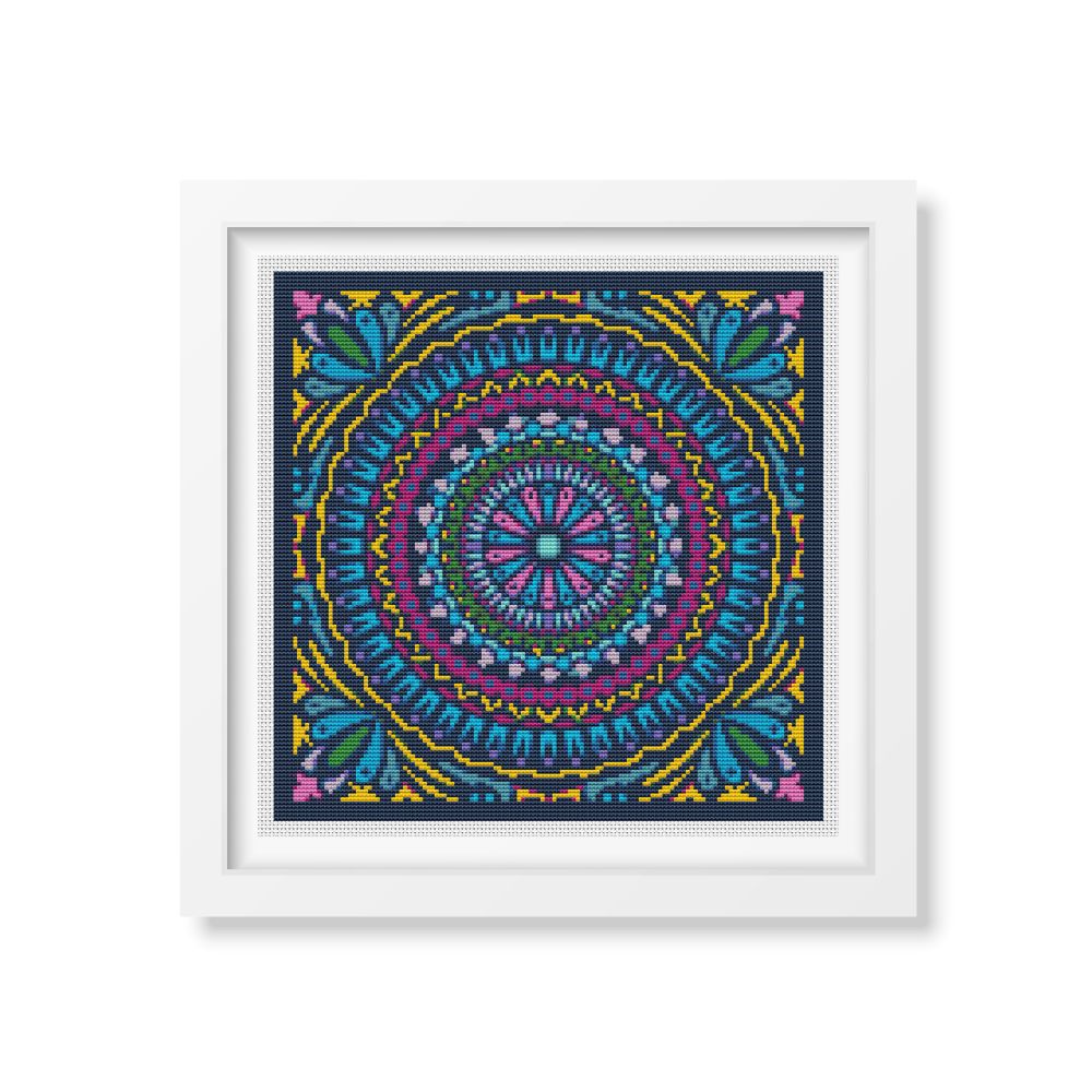 Dreams Mandala Counted Cross Stitch Kit The Art of Stitch