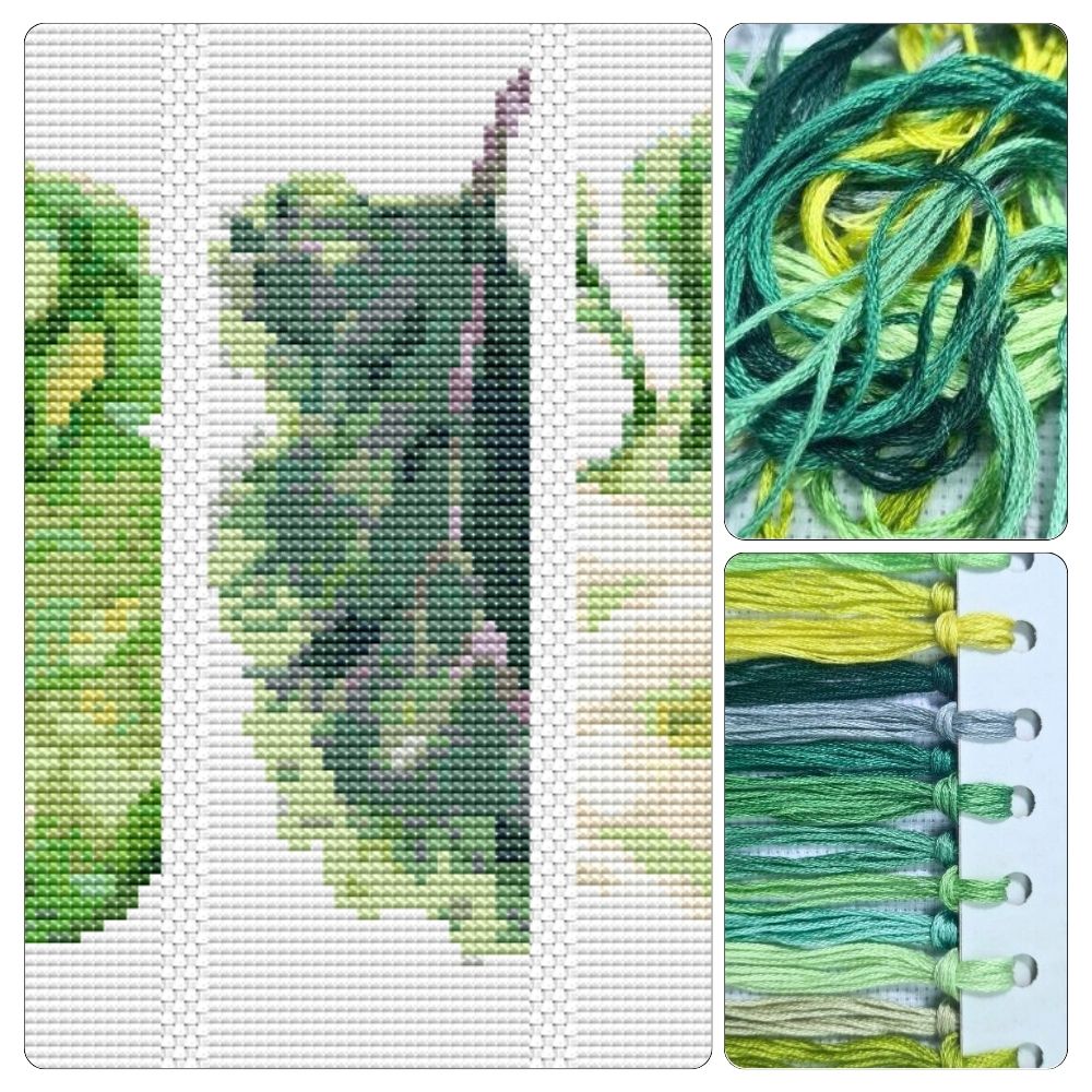 Panel Series featuring A Side of Vegetables Counted Cross Stitch Kit The Art of Stitch