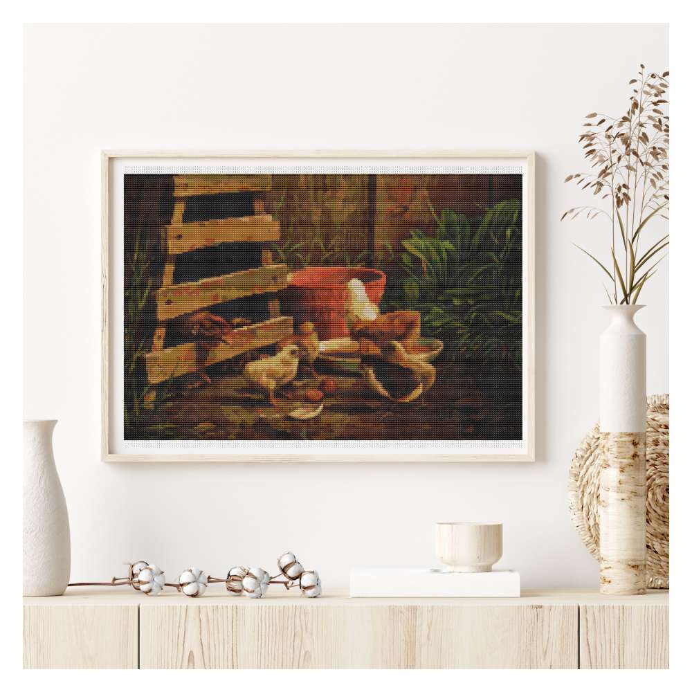 Barnyard Animals Counted Cross Stitch Kit Levi Wells Prentice