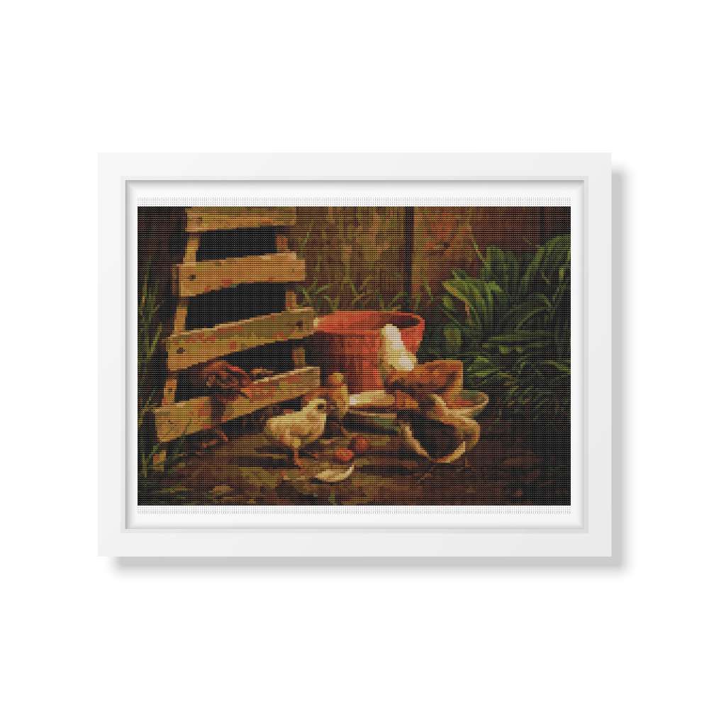 Barnyard Animals Counted Cross Stitch Pattern Levi Wells Prentice