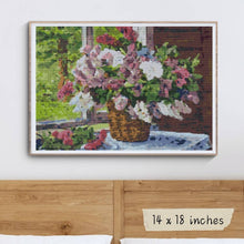 Lilacs by the Window Cross Stitch Kit - Premium Cross Stitch Kit - Pyotr Konchalovsky