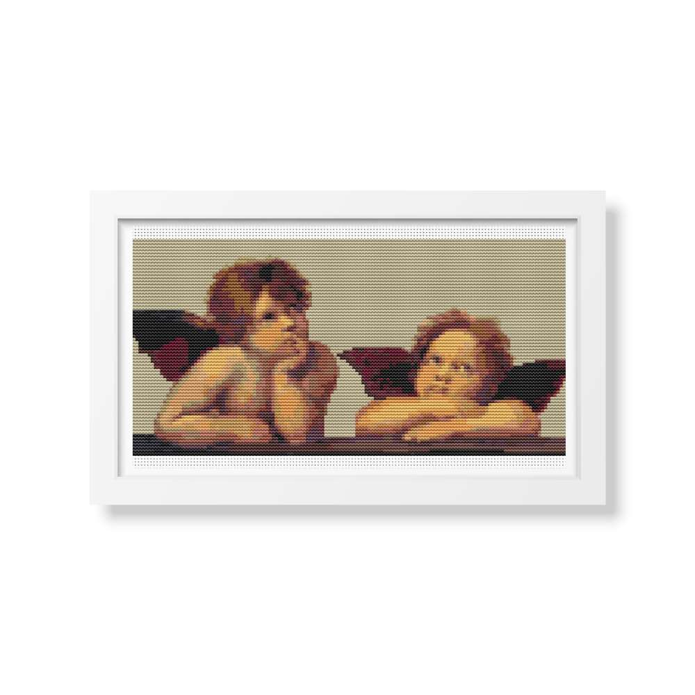 The Sistine Madonna Counted Cross Stitch Pattern Raphael