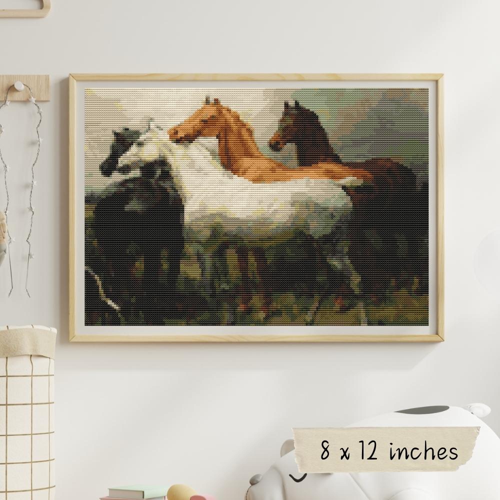 They'll Want Us Again Cross Stitch Pattern (Partial Artwork) - Premium Cross Stitch Pattern - Alfred William Strutt